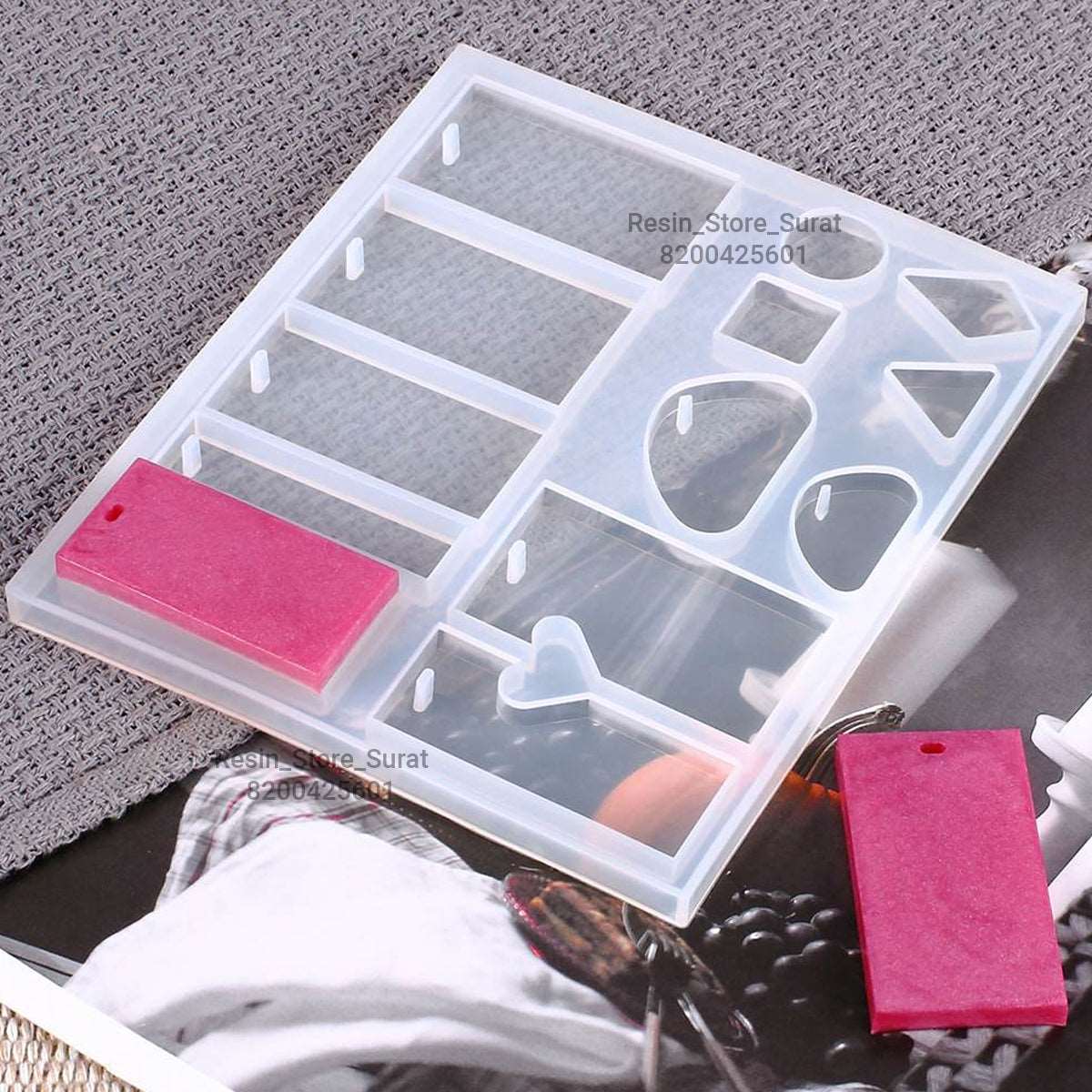 13 in 1 pendant and keychain Mould - Image 3