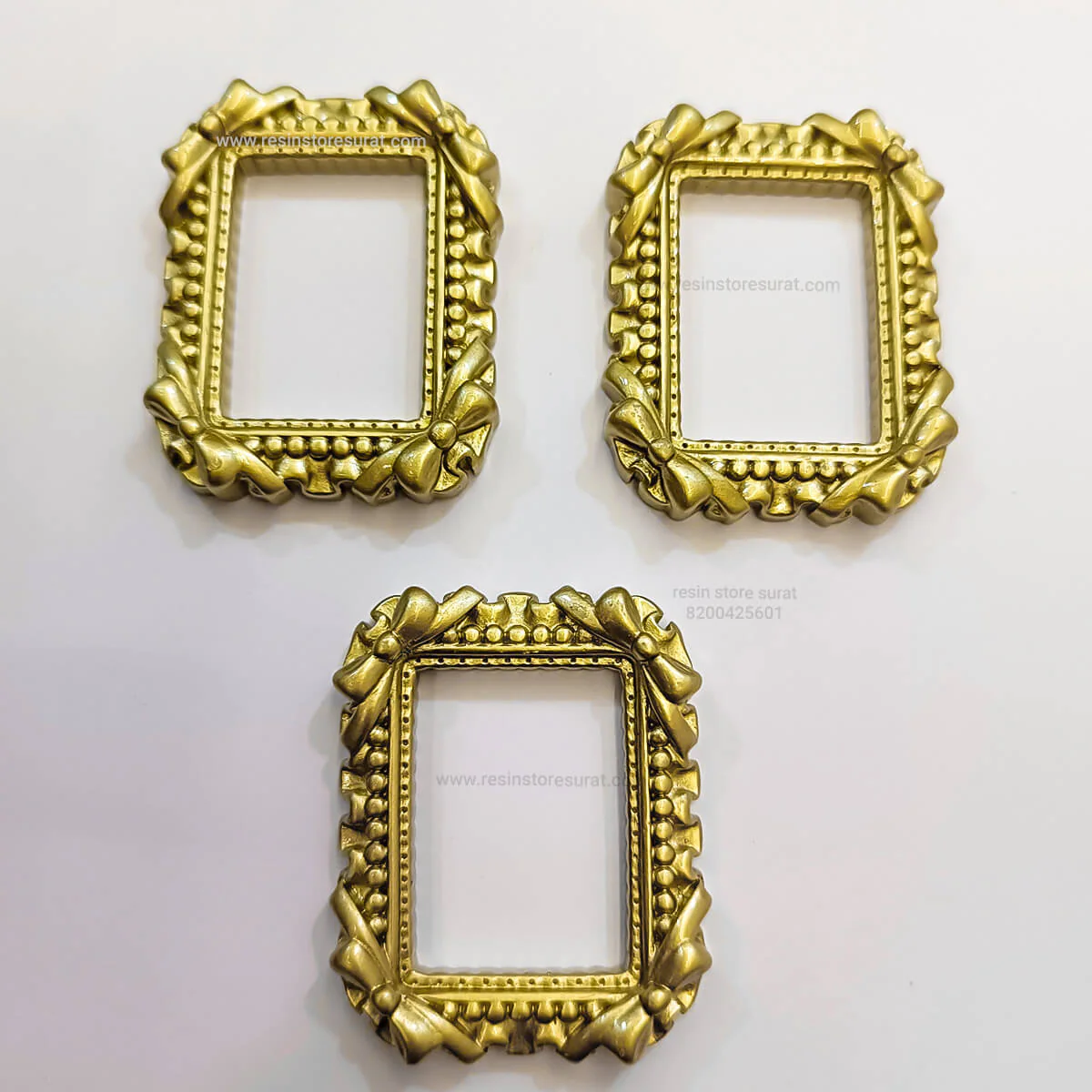 3 Pcs Rectangle Frame