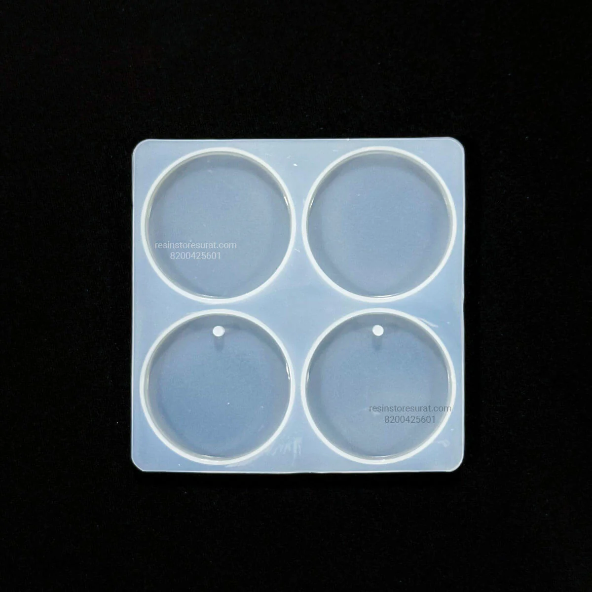 4 Cavity Round Keychain, Lumba, Jewellery & Clip Mould
