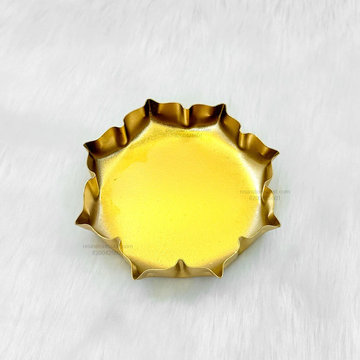 Big Metal Urli Bowl Candle