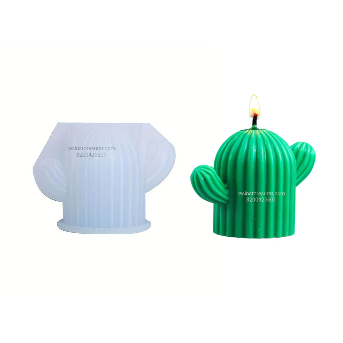 Cactus Candle Mould