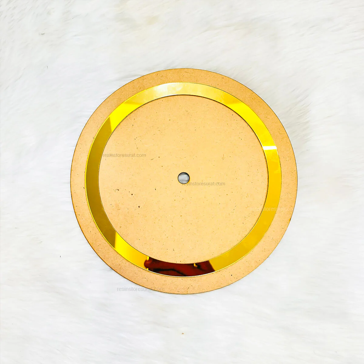 Close base MDF with Gold Acrylic Ring - Image 4