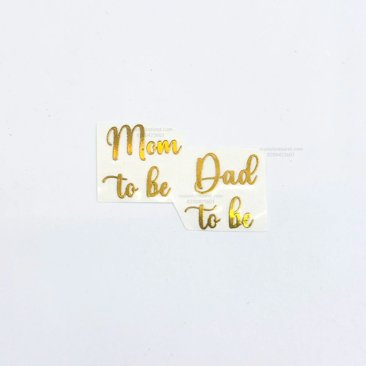 Dad to Be & Mom to Be - Metal Sticker