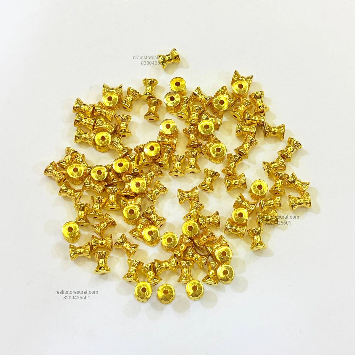Damaru Shape Rakhi Beads - RB10