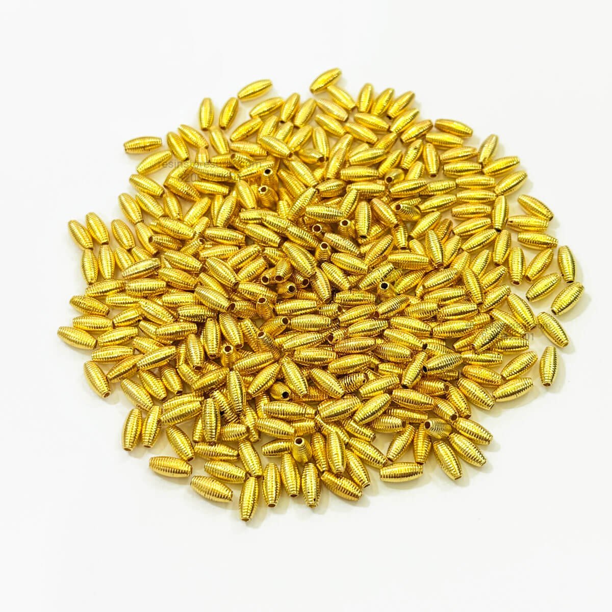 Designer Oval Rice Rakhi Beads - RB7