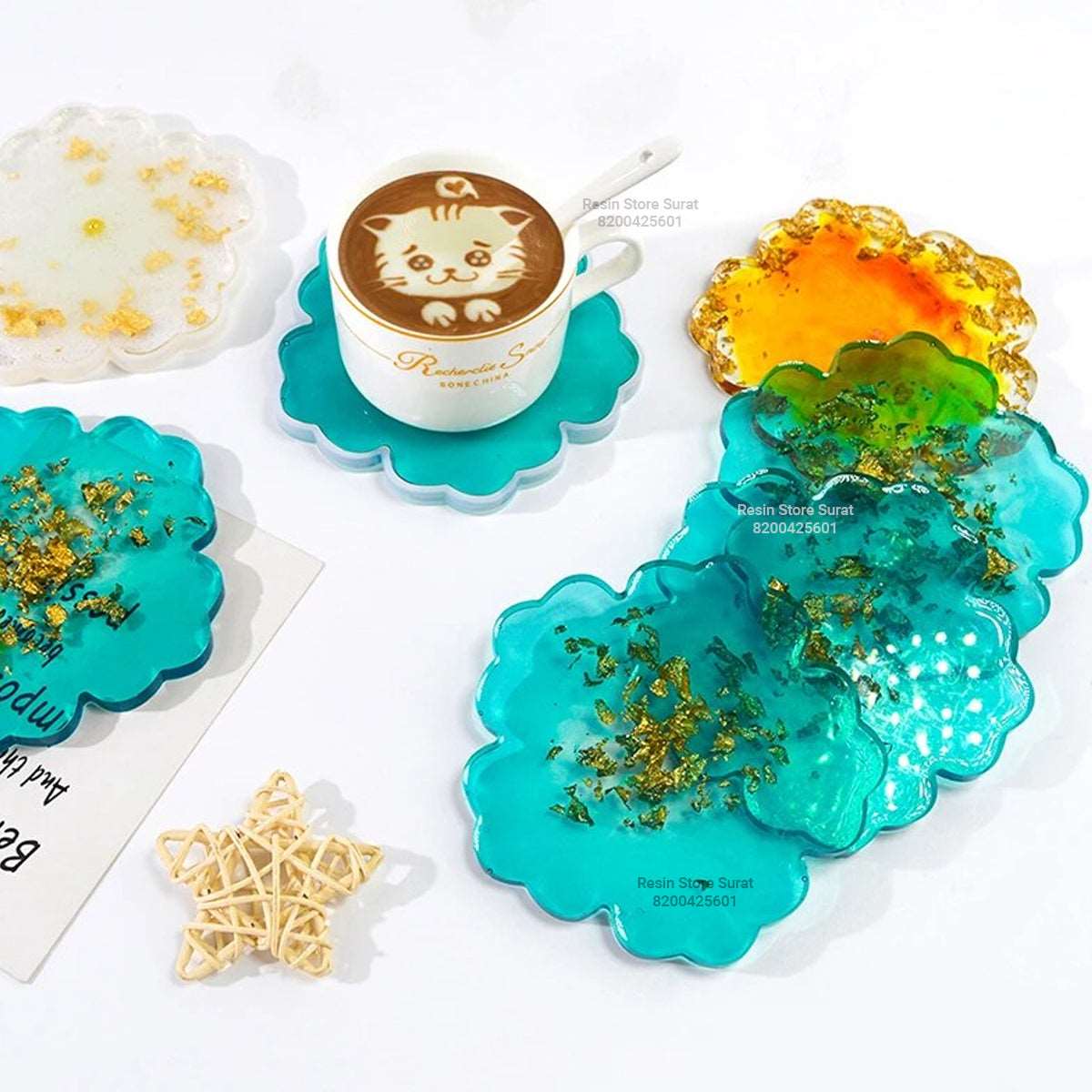 Flower Coaster Mould - Image 2