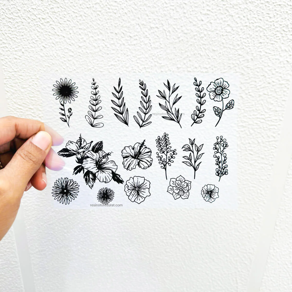 Flower Stem - A6 Insert Sheet