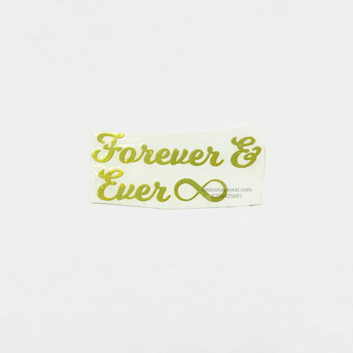 Forever & Ever Metal Sticker