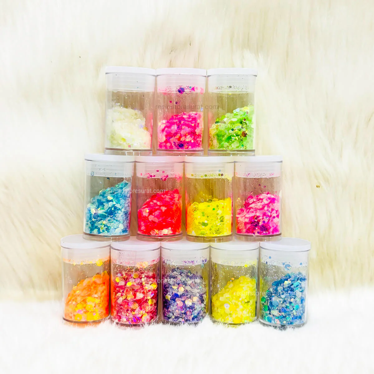 Glow in Dark Chunky Glitter Set - Image 3