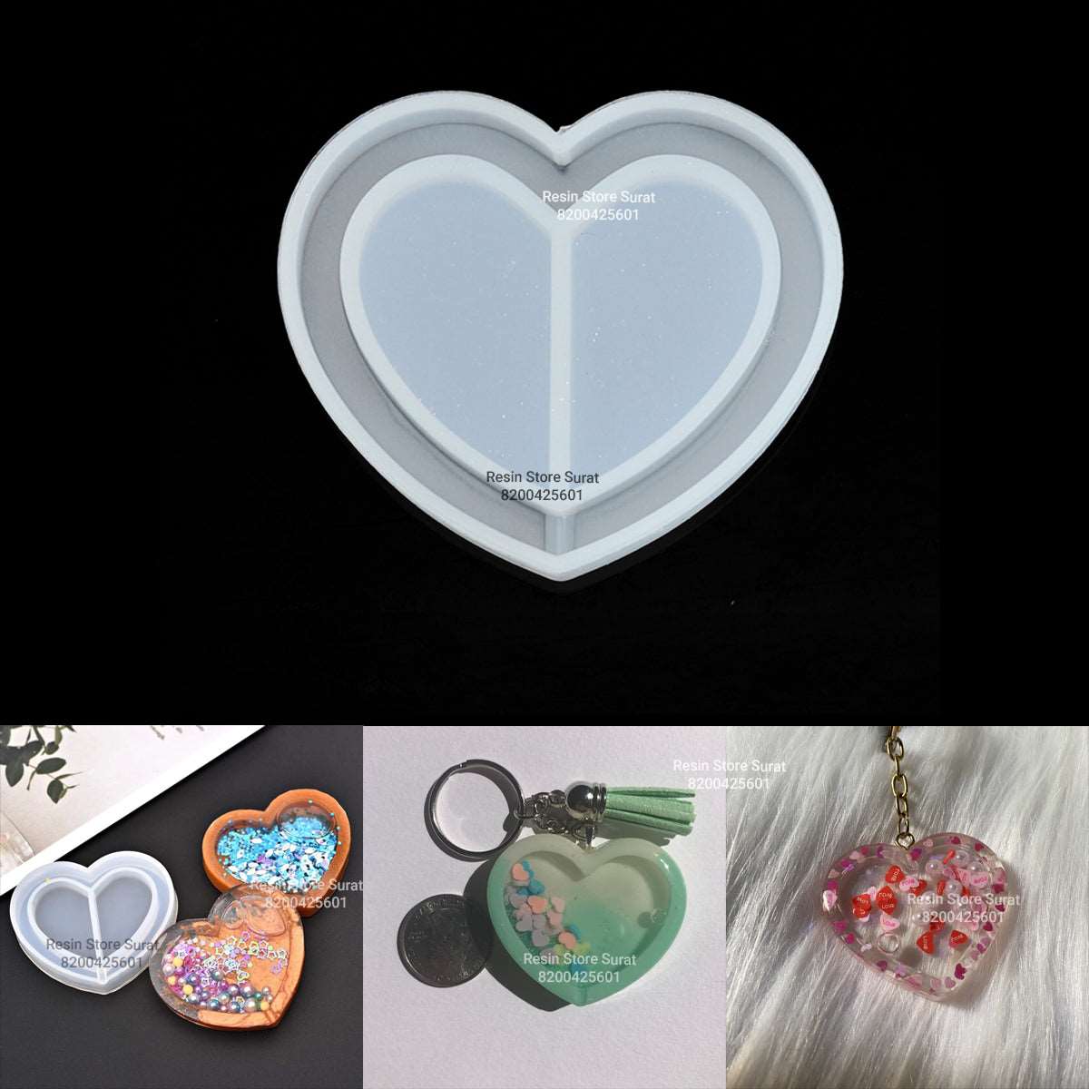 Heart Shaker Mould
