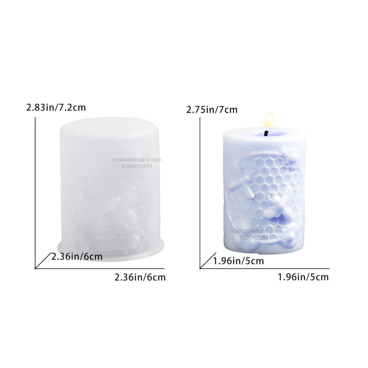 Honeycomb Candle Mould