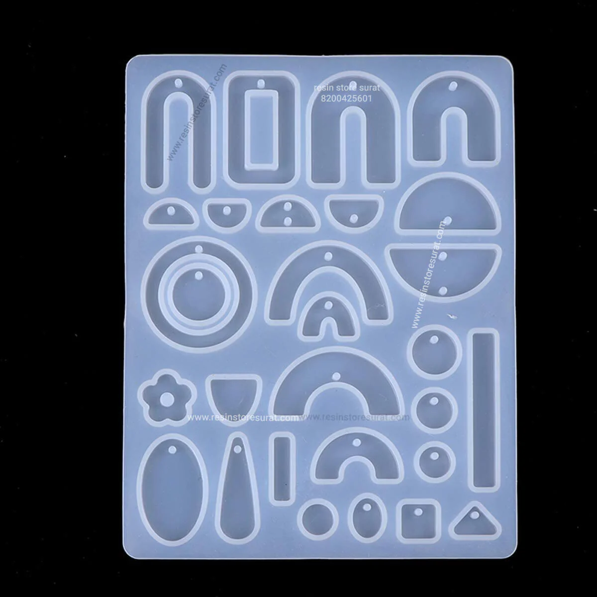 Jewelry pendent Earring Silicone Mould