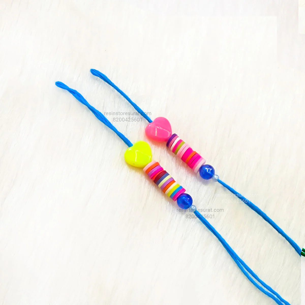 Kids Readymade Rakhi Thread - RT14 (5 Pairs)
