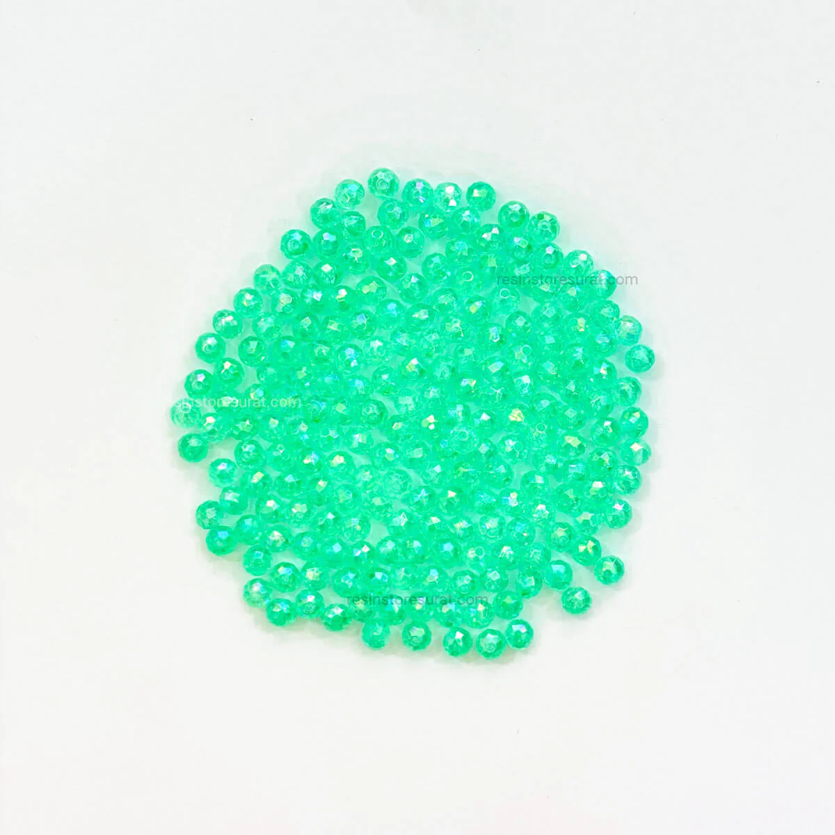 Light Green Rainbow beads