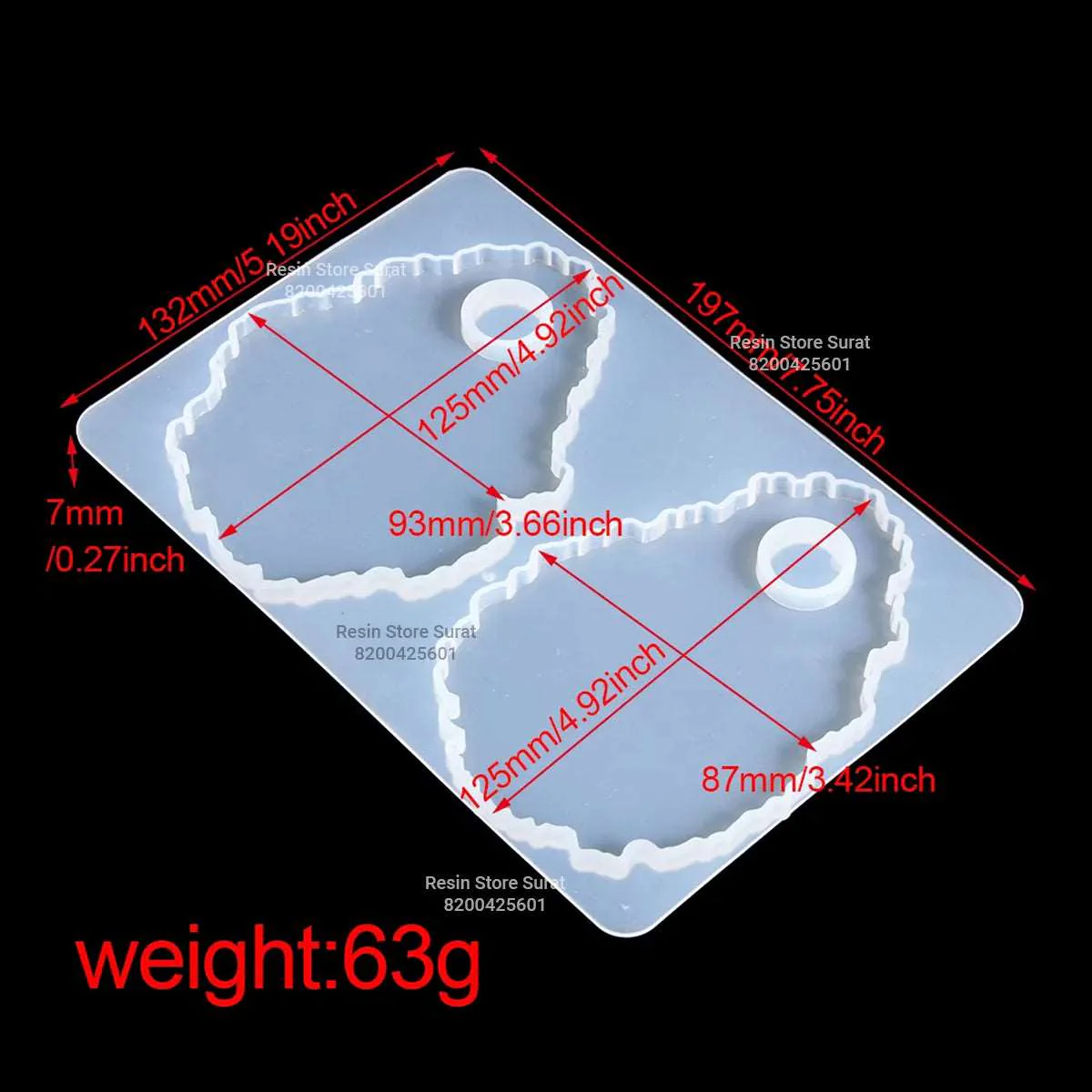 Makeup Mixing Plate Mould Combo - Image 4