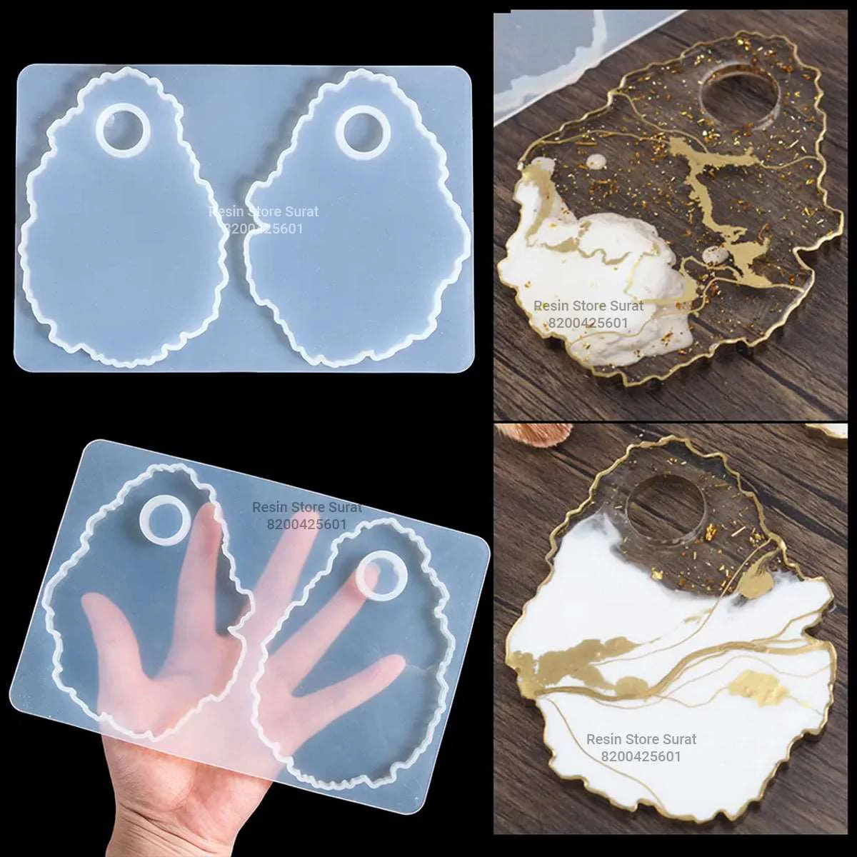 Makeup Mixing Plate Mould Combo - Image 6