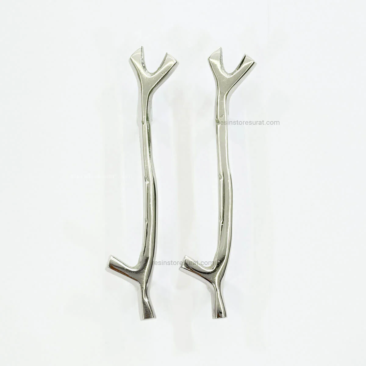 Metal Handle Silver - 2 Pcs