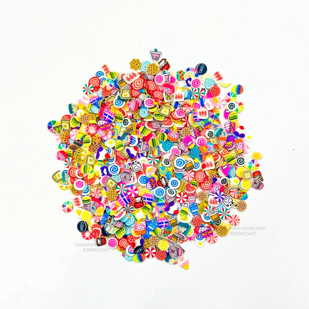 Multi Color Candy Polymer Chips