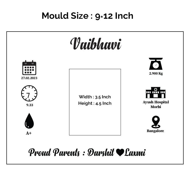 New Born Baby insert sheet - Image 3