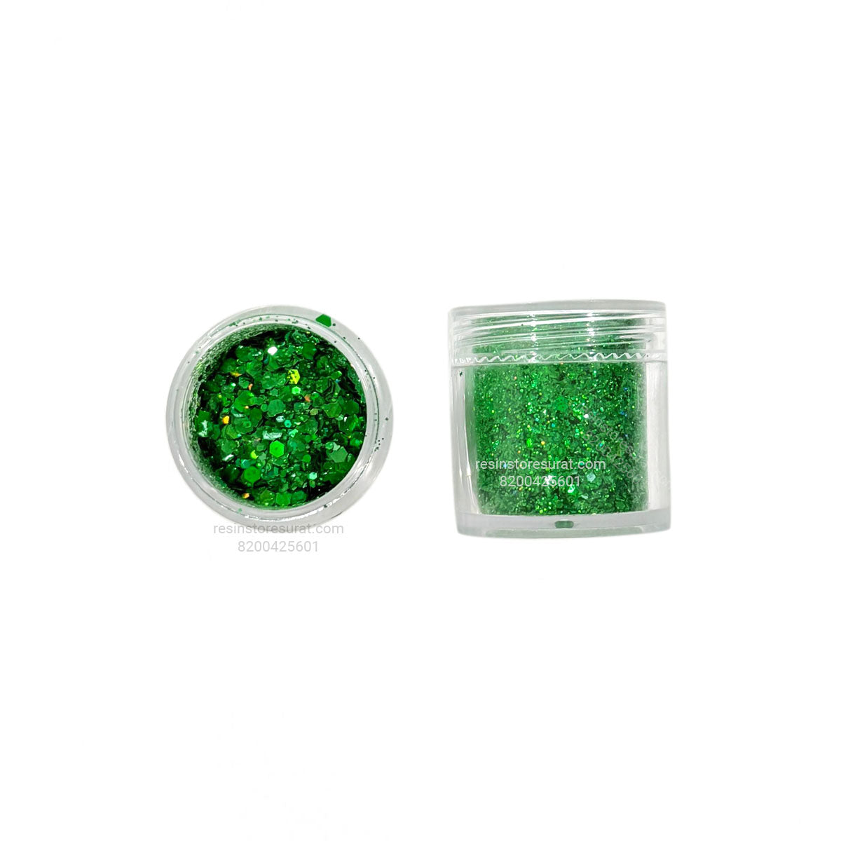 New Green Chunky Glitter - 10 Grm