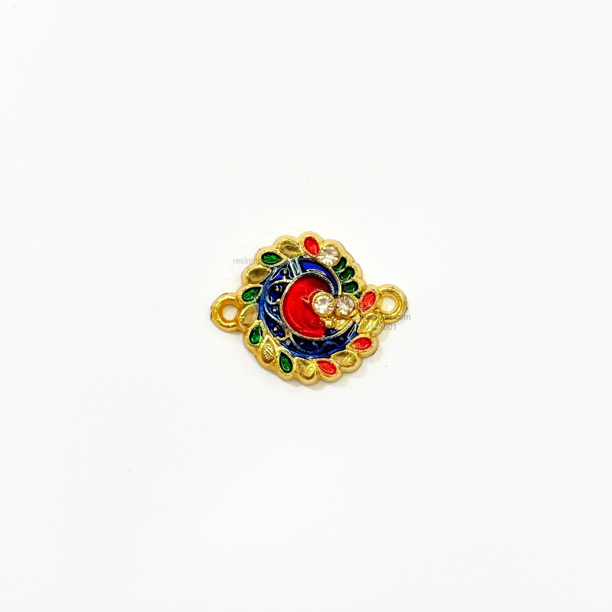Peacock Desinger Fiber Rakhi Charm FC 26