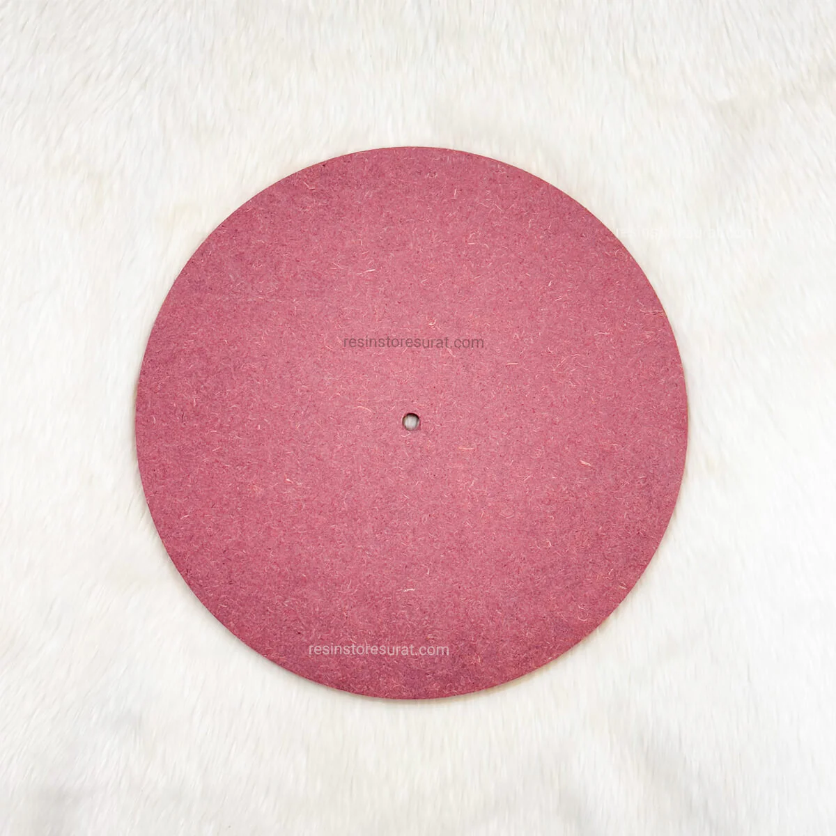 Pink Clock Mdf