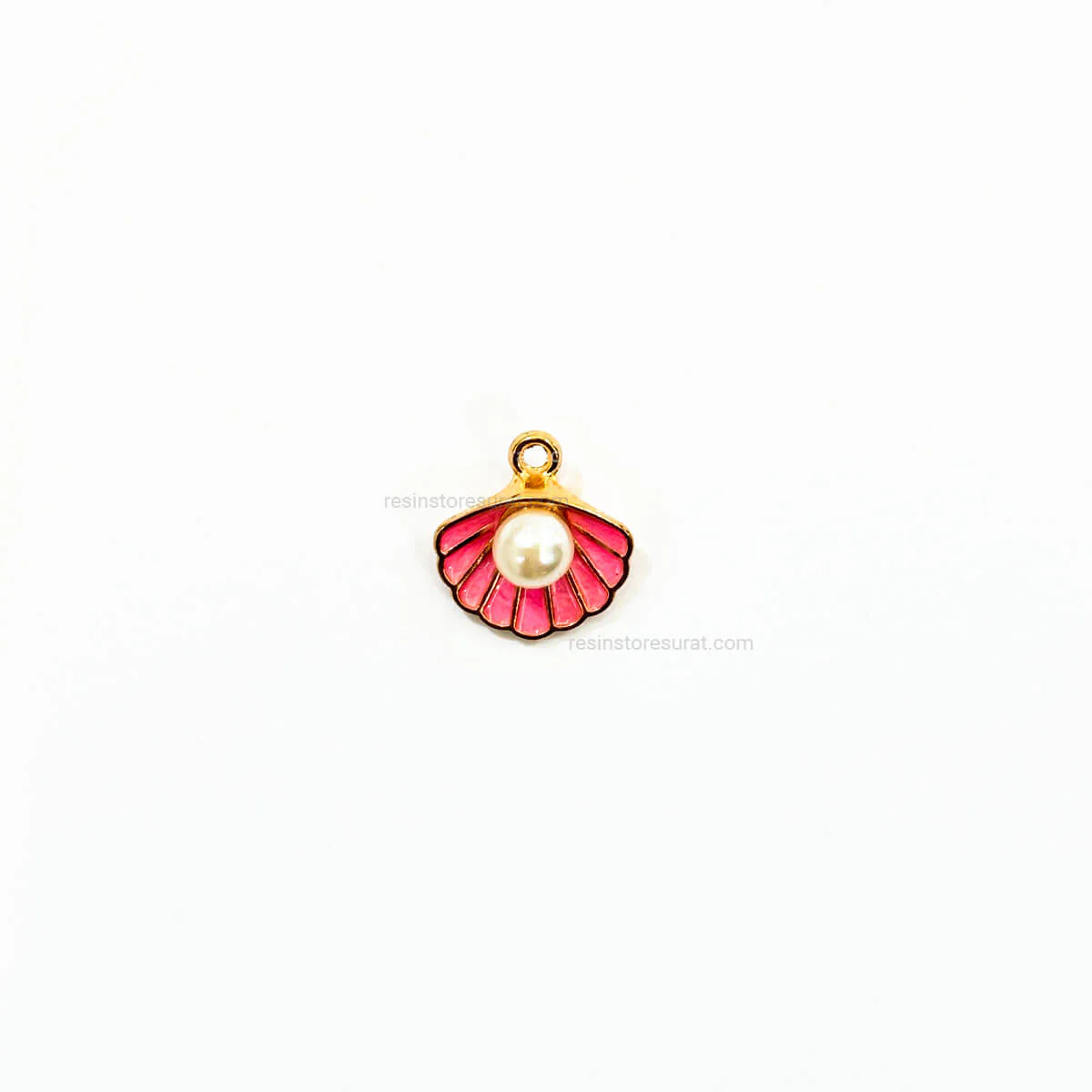 Pink Shell Charm