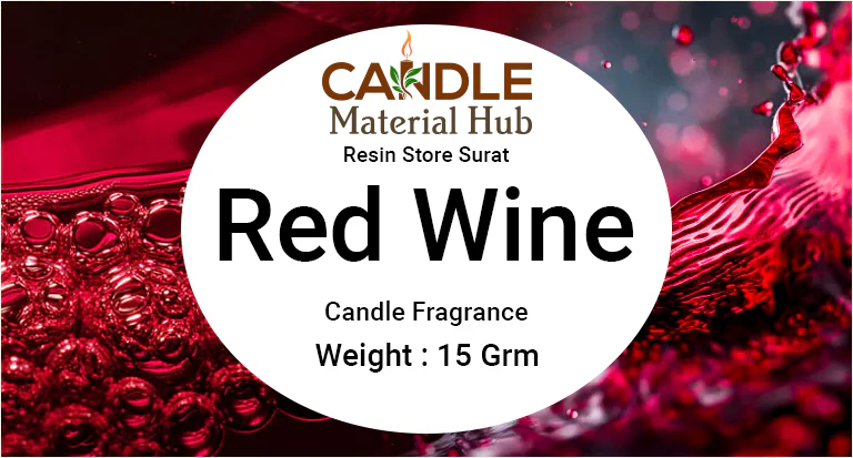 Red Wine Candle Fragrance - 15 ml - Image 2