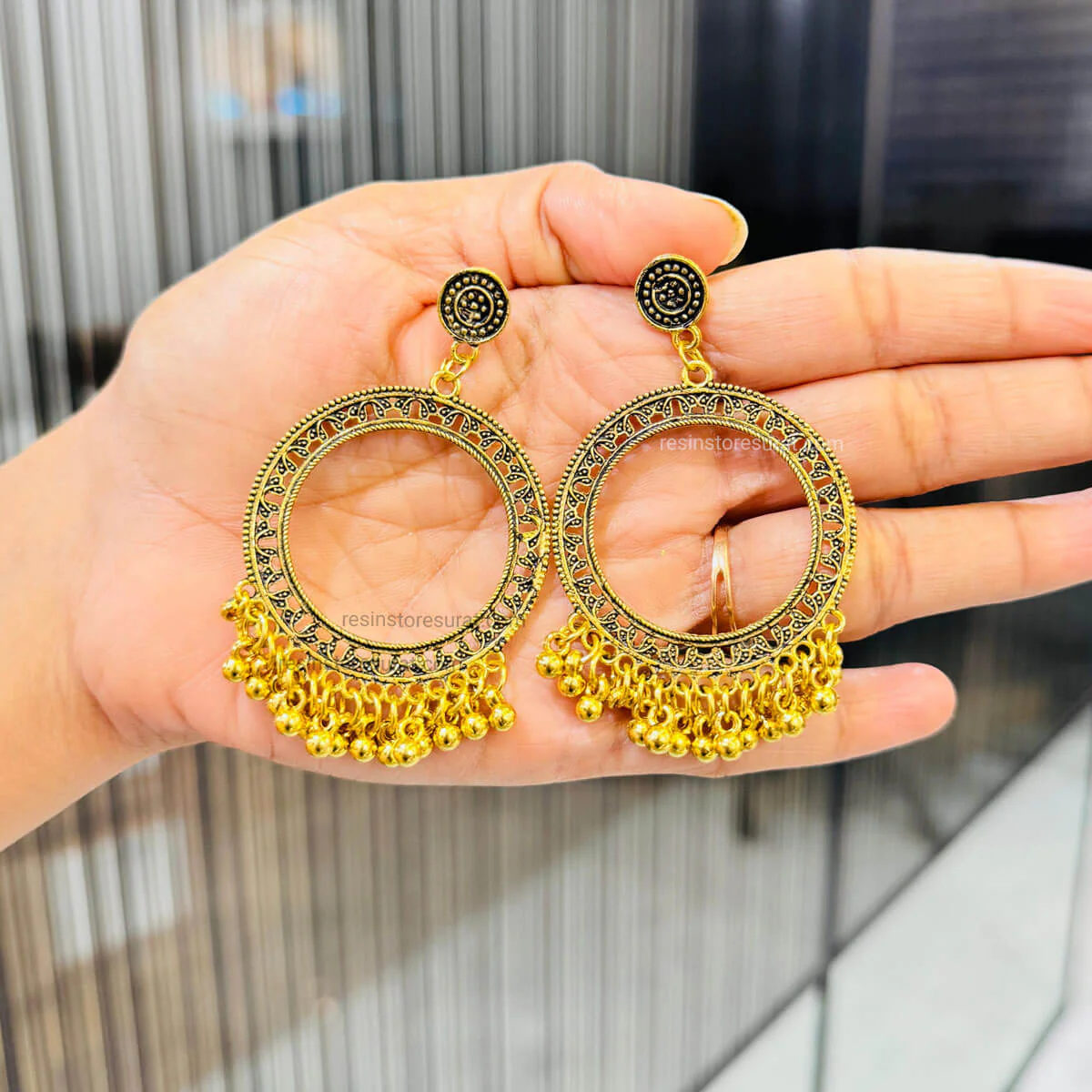 Resin Jhumka T