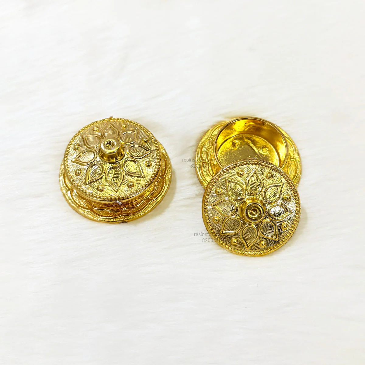 Round Big Katori With Cap - K14