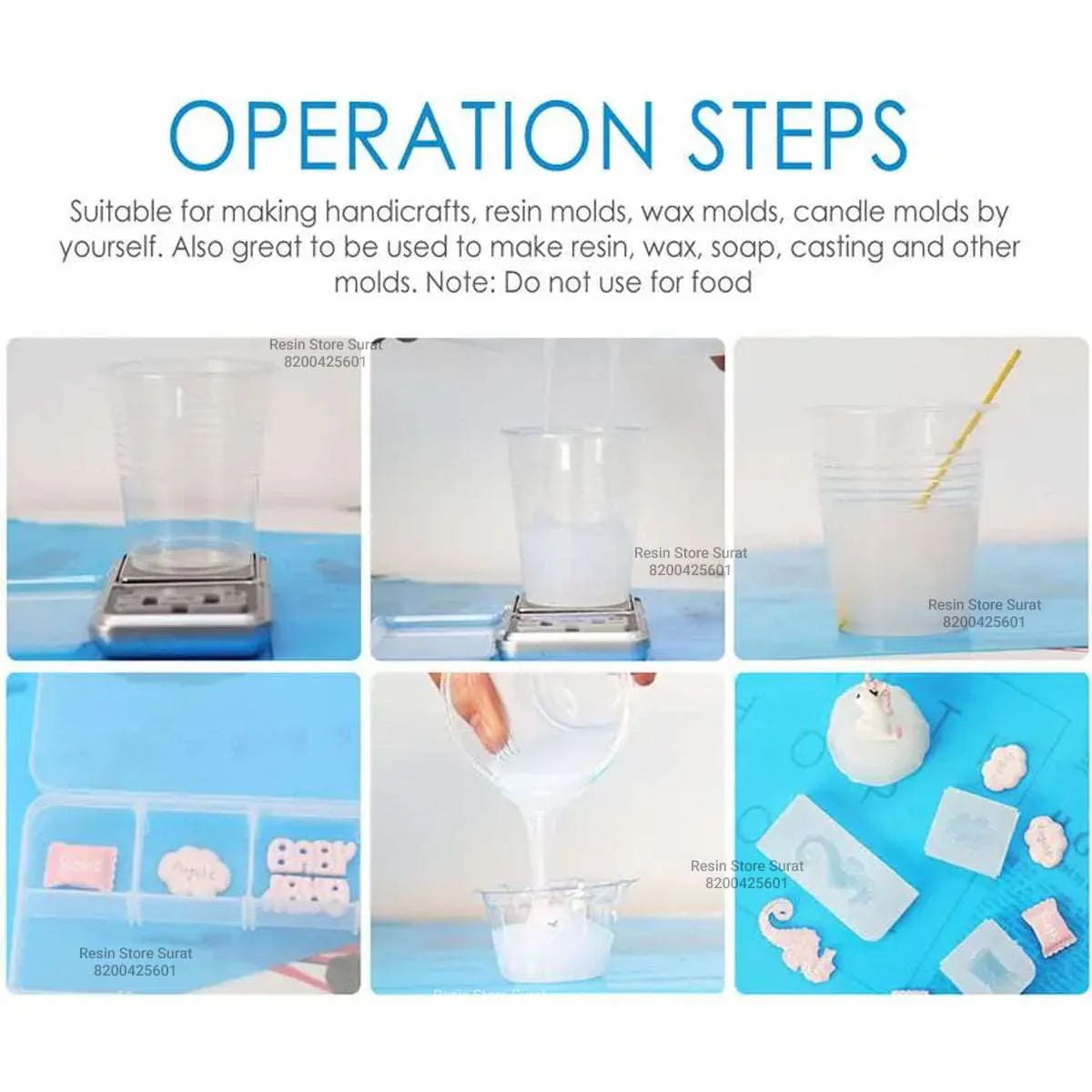 Silicon Mould Making Kit -500 Grm - Image 2