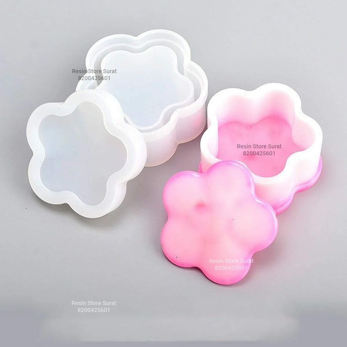 Silicone Flower Box Mould - Image 3