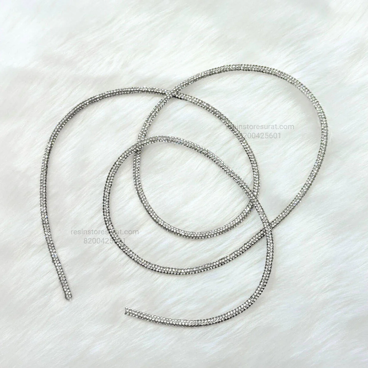 Silver Diamond Rope for Phone Cover