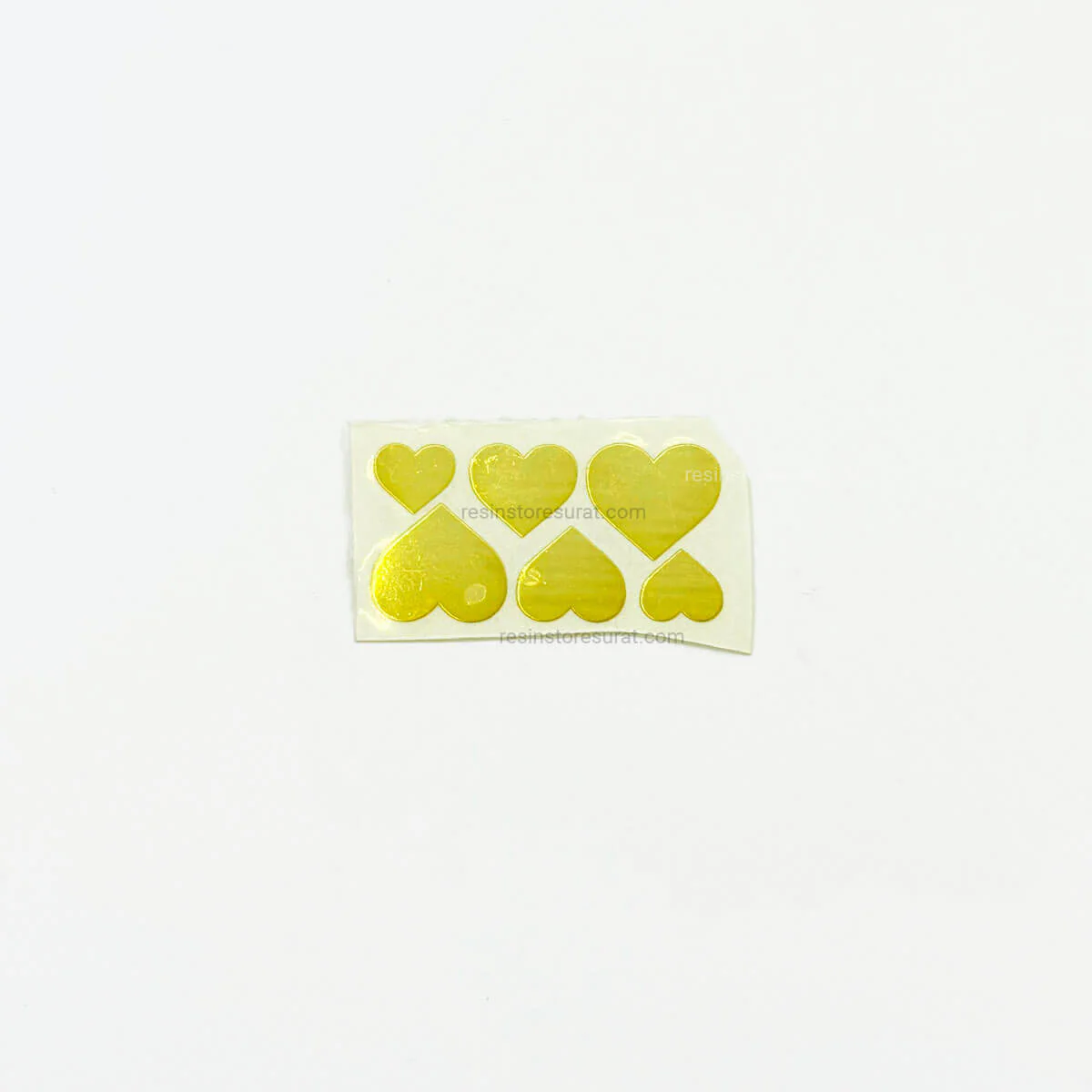 Small Heart Metal Sticker