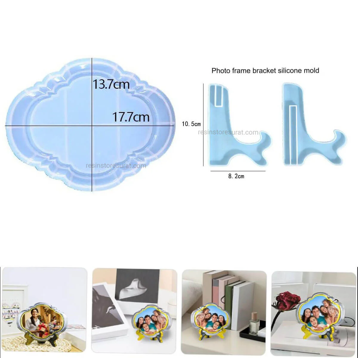 Tray & Photo Frame With Stand Mould - Image 2